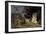 Jeune Tigre Jouant Avec Sa Mere-Eugene Delacroix-Framed Giclee Print