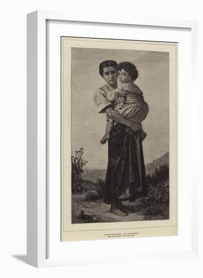 Jeunes Bohemiennes-William-Adolphe Bouguereau-Framed Giclee Print