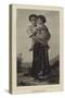 Jeunes Bohemiennes-William-Adolphe Bouguereau-Stretched Canvas