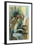 Jeunes Filles Au Piano, Young Girls at the Piano, C. 1892-Pierre-Auguste Renoir-Framed Giclee Print