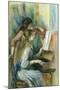 Jeunes Filles Au Piano, Young Girls at the Piano, C. 1892-Pierre-Auguste Renoir-Mounted Giclee Print