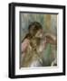 Jeunes filles au piano-Pierre-Auguste Renoir-Framed Giclee Print