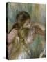 Jeunes filles au piano-Pierre-Auguste Renoir-Stretched Canvas