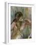 Jeunes filles au piano-Pierre-Auguste Renoir-Framed Giclee Print