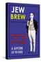 Jew Brew Beer-null-Stretched Canvas