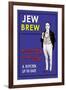 Jew Brew Beer-null-Framed Art Print