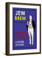 Jew Brew Beer-null-Framed Art Print