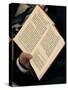 Jew Reading Patah Eliahou Prayer Book, Paris, France, Europe-Godong-Stretched Canvas