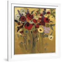 Jewel Bouquet-Jennifer Harwood-Framed Art Print