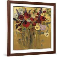 Jewel Bouquet-Jennifer Harwood-Framed Art Print