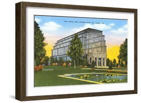 Jewel Box, Forest Park, St. Louis, Missouri-null-Framed Art Print