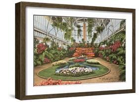 Jewel Box, Forest Park, St. Louis, Missouri-null-Framed Art Print