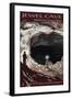 Jewel Cave National Monument - Black Hills, South Dakota-Lantern Press-Framed Art Print