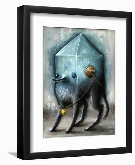 Jewel Hound Blue-Jason Limon-Framed Premium Giclee Print