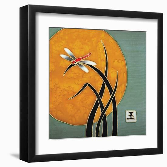 Jewel in Summer Stillness II-Sybil Shane-Framed Art Print