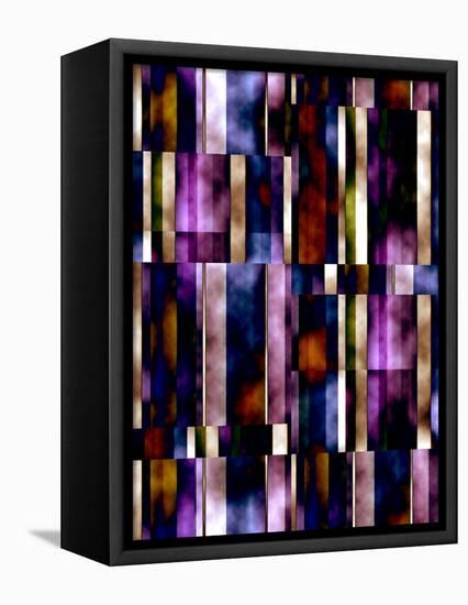 Jewel Intermix 1-Ruth Palmer-Framed Stretched Canvas