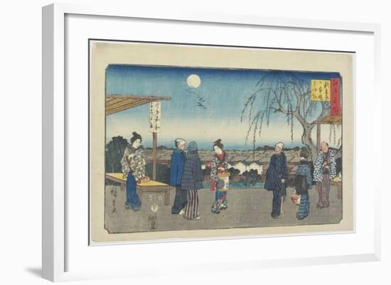 Jewel River of Koya in Kii Province, December 1863-null-Framed Giclee Print