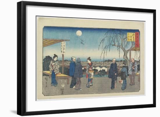 Jewel River of Koya in Kii Province, December 1863-null-Framed Giclee Print