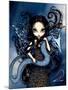 Jewele - a Jeweled Fairy with her Dragon-Jasmine Becket-Griffith-Mounted Art Print