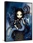 Jewele - a Jeweled Fairy with her Dragon-Jasmine Becket-Griffith-Framed Stretched Canvas