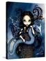 Jewele - a Jeweled Fairy with her Dragon-Jasmine Becket-Griffith-Stretched Canvas