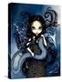 Jewele - a Jeweled Fairy with her Dragon-Jasmine Becket-Griffith-Stretched Canvas