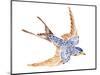 Jeweled Barn Swallow I-Jacob Green-Mounted Art Print