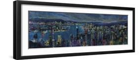 Jeweled City-Georgie-Framed Giclee Print