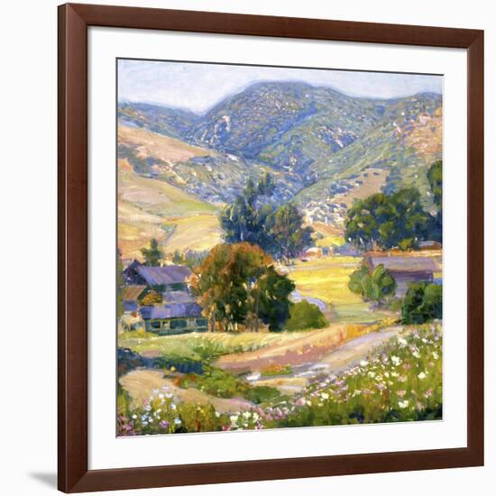 Jeweled Hills-Joseph Kleitsch-Framed Art Print