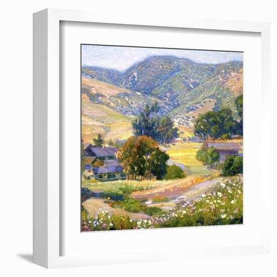 Jeweled Hills-Joseph Kleitsch-Framed Art Print