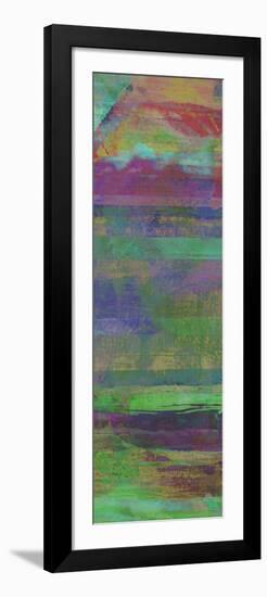 Jeweled Stripes I-Ricki Mountain-Framed Premium Giclee Print