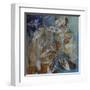 Jewelled Leaves XII-Hollack-Framed Giclee Print