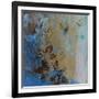 Jewelled Leaves XVII-Hollack-Framed Giclee Print