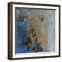 Jewelled Leaves XVII-Hollack-Framed Giclee Print