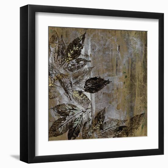 Jewelled Leaves XXI-Hollack-Framed Giclee Print