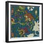 Jewelled Pashmina I-Chariklia Zarris-Framed Art Print