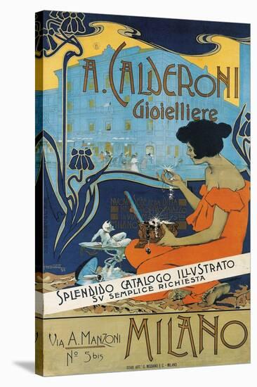 Jeweller A. Calderoni (A. Calderoni Gioiellier), Milano, 1898-Adolfo Hohenstein-Stretched Canvas