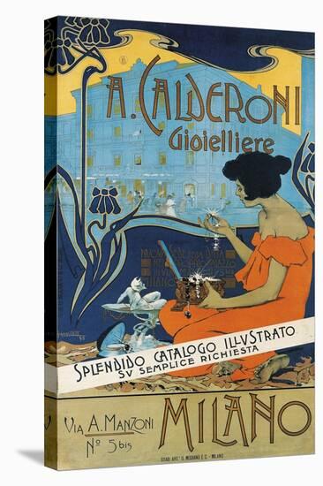 Jeweller A. Calderoni (A. Calderoni Gioiellier), Milano, 1898-Adolfo Hohenstein-Stretched Canvas