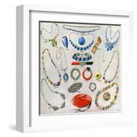 Jewellery 1933-null-Framed Art Print