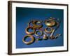 Jewelry in Gold and Copper, Colombia, Tairona Culture-null-Framed Giclee Print