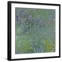 Jewelry lilies-Claude Monet-Framed Art Print