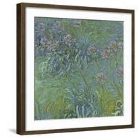 Jewelry lilies-Claude Monet-Framed Art Print