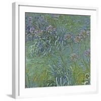 Jewelry lilies-Claude Monet-Framed Art Print