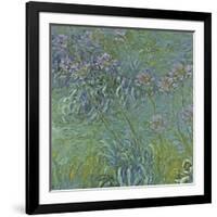 Jewelry lilies-Claude Monet-Framed Art Print