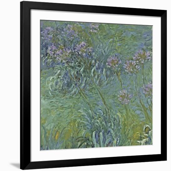 Jewelry lilies-Claude Monet-Framed Art Print