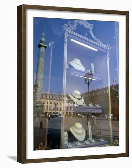 Jewelry Store, Place Vendome, Paris, France-null-Framed Premium Photographic Print