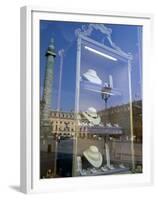 Jewelry Store, Place Vendome, Paris, France-null-Framed Premium Photographic Print