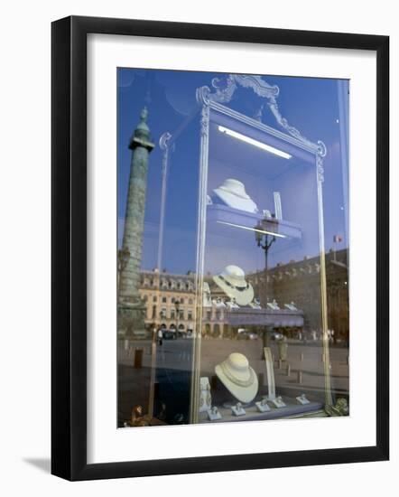 Jewelry Store, Place Vendome, Paris, France-null-Framed Photographic Print