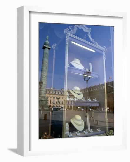 Jewelry Store, Place Vendome, Paris, France-null-Framed Photographic Print