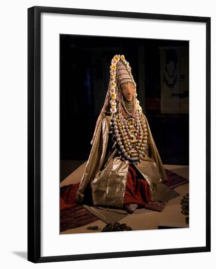 Jewish Bride from Sana'A, Yemen, Early 20th Century-null-Framed Photographic Print